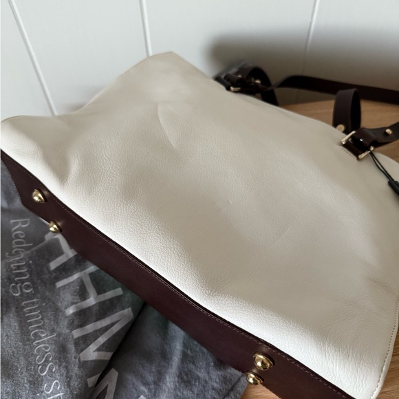 Brahmin Anywhere Tote Baltik Blue Lady Vineyard Leather + Croc Look Tote - Picture 8 of 8